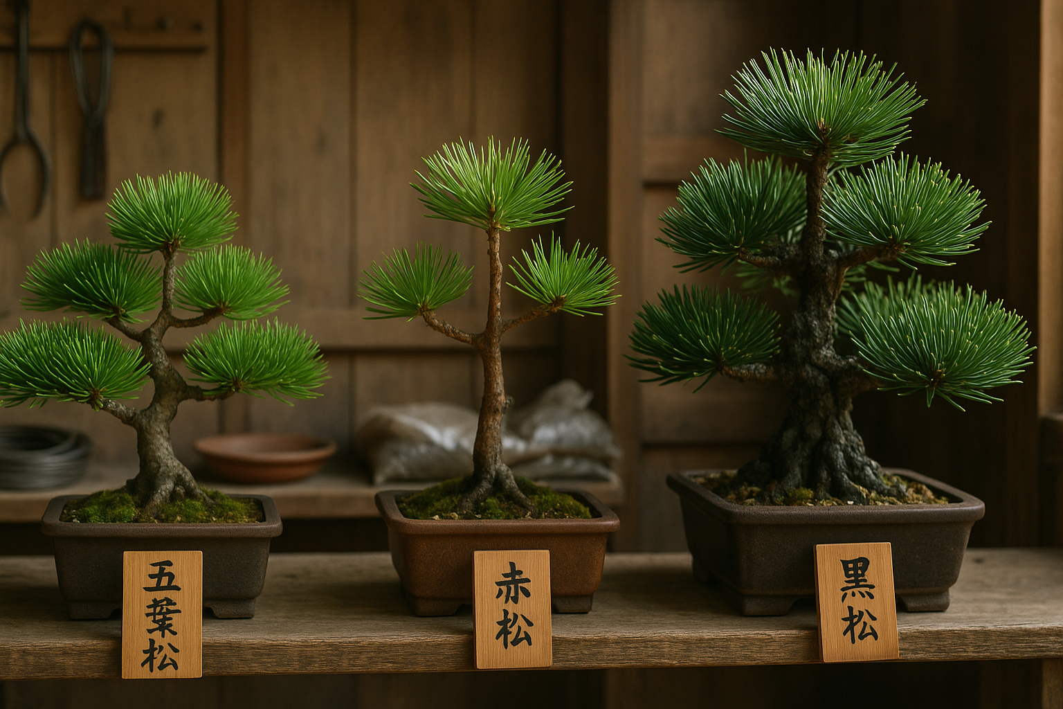 赤松と黒松の盆栽の違いとは？見分け方・値段・育て方まで解説！ | 盆栽大学